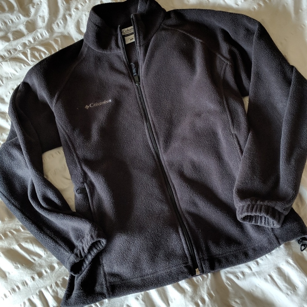Columbia black fleece WL6114, sz L